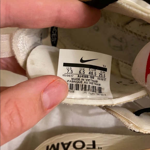 Nike x Off-White x Zoom Fly SP The Ten 2017 - Picture 5 of 6